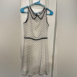 NWOT Lauren Conrad Polka dot dress, Size 4